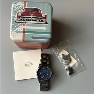 Fossil Stainless Steel Mens Watch